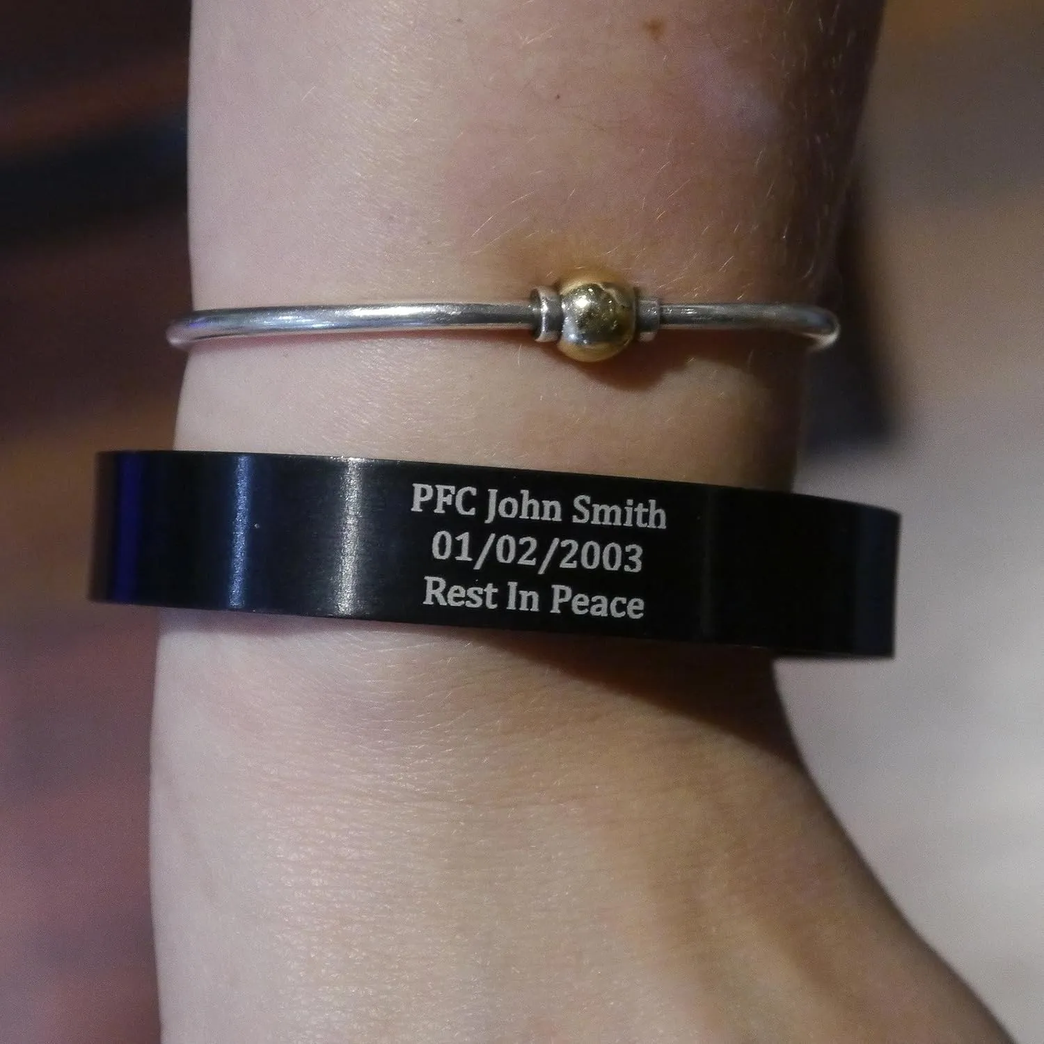 B EST BRADLEY'S CUSTOM 2019 Military Memorial Bracelet POW MIA Hero Remembrance