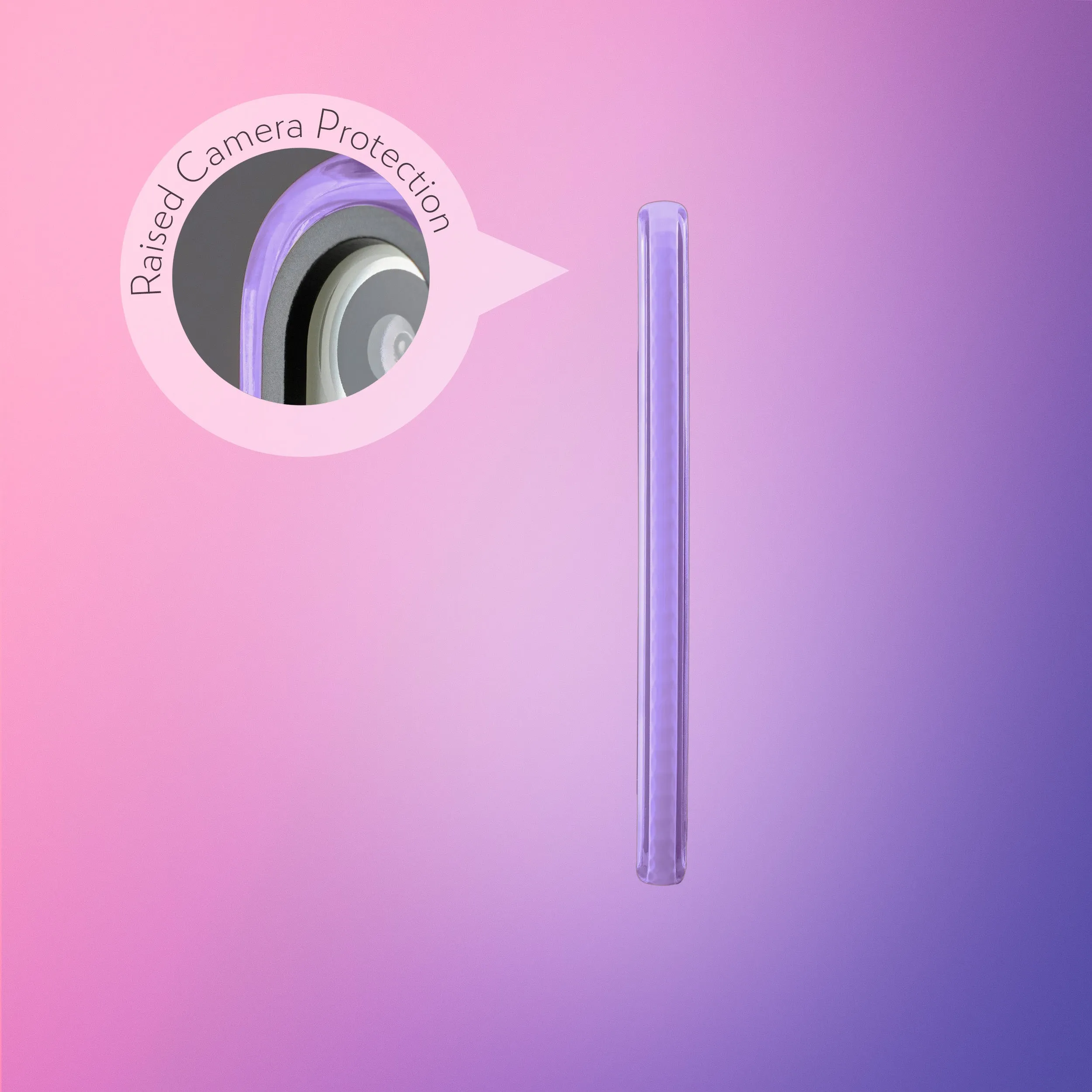 Barrier Case for Galaxy S22 - Light Pastel Purple