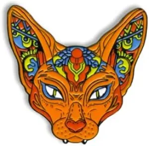 Cartoon Multicolor Cat Enamel Pin Cute Colorful Animal Novelty Brooch Buttons Jewelry for Jackets Jeans Backpack Cloth Lapel Bag Hat Gift for Girl Women Boy Men Nature Lovers