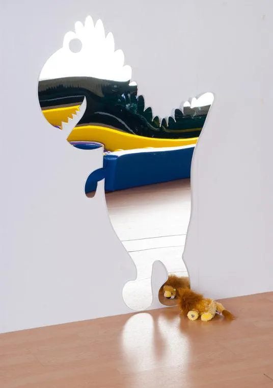 Children's Plastic Safety Mirror - Giant T.Rex Dinosaur