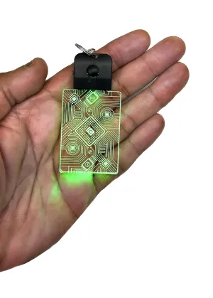 CyberPunk LED Pendant - Rechargeable RGB Color Changing