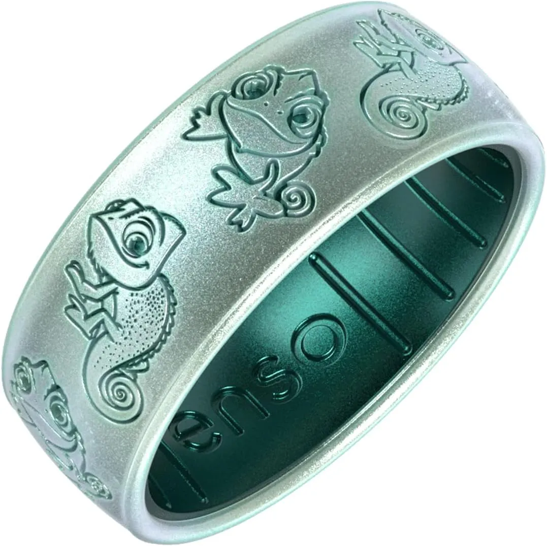Enso Rings Disney's Tangled Dualtone Silicone Ring - Comfortable and Flexible Design