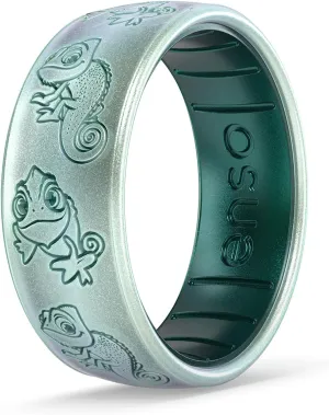 Enso Rings Disney's Tangled Dualtone Silicone Ring - Comfortable and Flexible Design