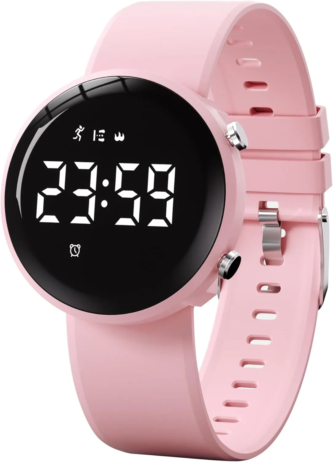 Kids Watch Activity Fitness Tracker Calories Step Counter Pedometer Watch for Kids Sport Digital Chronograph Silicone Strap Waterproof 2 Alarm Clocks Children Watch Reloj