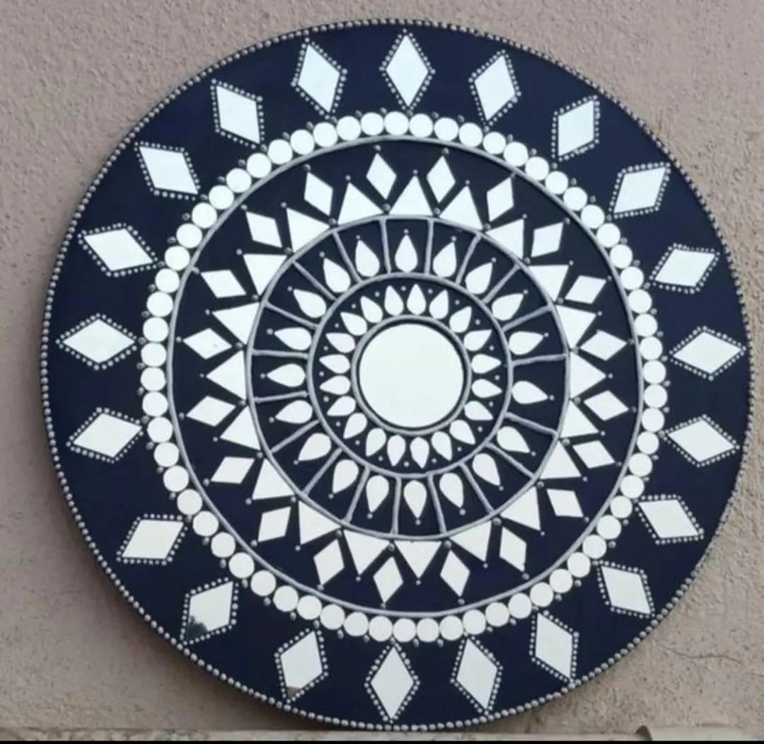 KUMISHRI 14 Variety Mirrors for Crafts 880 Medium and 1260 Small Size Shapes Total 2140 Pieces (Combo of 14)