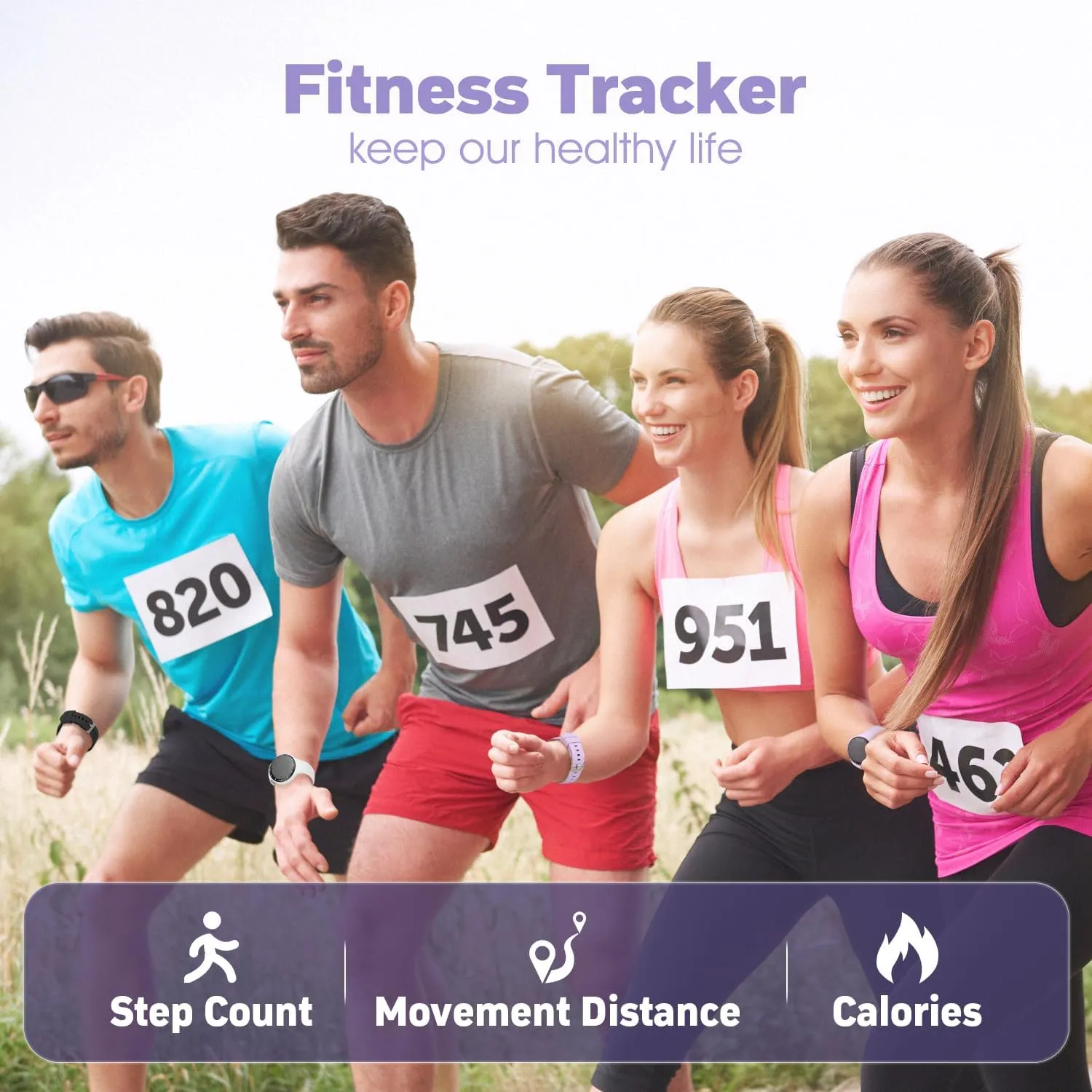 L LAVAREDO Mens Watches, Digital Sports Watch with Timer, Dual Vibrating Alarms, Men Women Wrist Watch with LED Display, Fitness Tracker Pedometer Watch for Walking Running, Gift Ideal