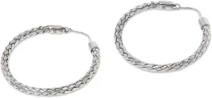 NOVICA .925 Sterling Silver Bali Earrings | Artisan Handcrafted | Lustrous Metals Hypoallergenic Jewelry | Woven Endless Hoop | Lead & Nickel Free | Indonesia 'Celuk Circles' 1.5" L x 1.5" W x 0.1" D