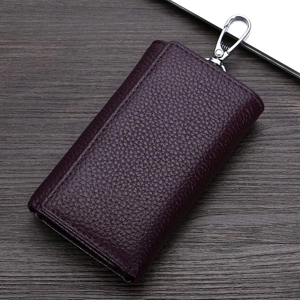 RuoFeng Keychain Key Holder Ring with 6 Hooks Snap Closure