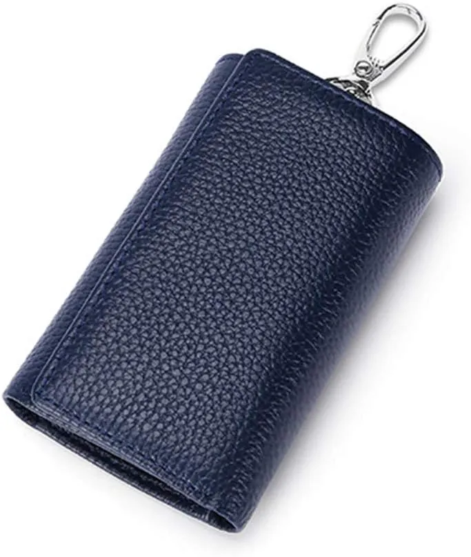 RuoFeng Keychain Key Holder Ring with 6 Hooks Snap Closure