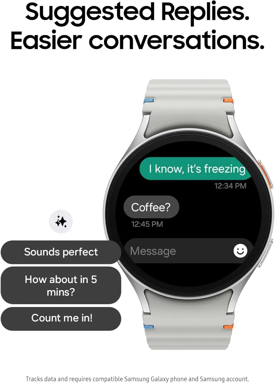 SAMSUNG Galaxy Watch 7 40mm Bluetooth AI Smartwatch w/Energy Score, Wellness Tips, Heart Rate Tracking, Sleep Monitor, Fitness Tracker, 2024, Green [US Version, 1Yr Manufacturer Warranty]